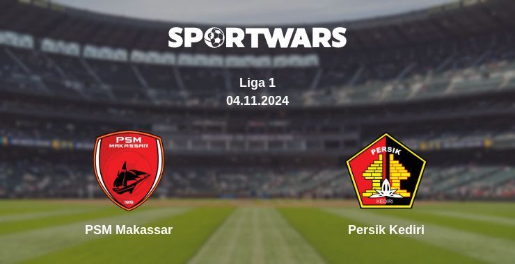 PSM Makassar — Persik Kediri дивитись онлайн безкоштовно 04.11.2024