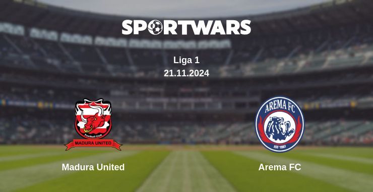 Madura United — Arema FC дивитись онлайн безкоштовно 21.11.2024