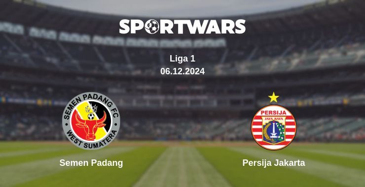 Semen Padang — Persija Jakarta дивитись онлайн безкоштовно 06.12.2024