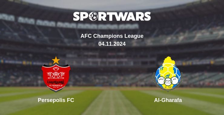 Persepolis FC — Al-Gharafa дивитись онлайн безкоштовно 04.11.2024