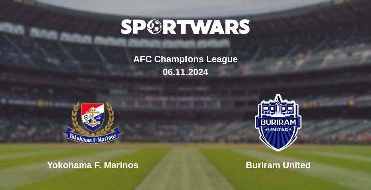 Yokohama F. Marinos — Buriram United дивитись онлайн безкоштовно 06.11.2024