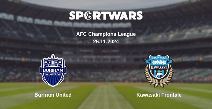 Buriram United — Kawasaki Frontale дивитись онлайн безкоштовно 26.11.2024