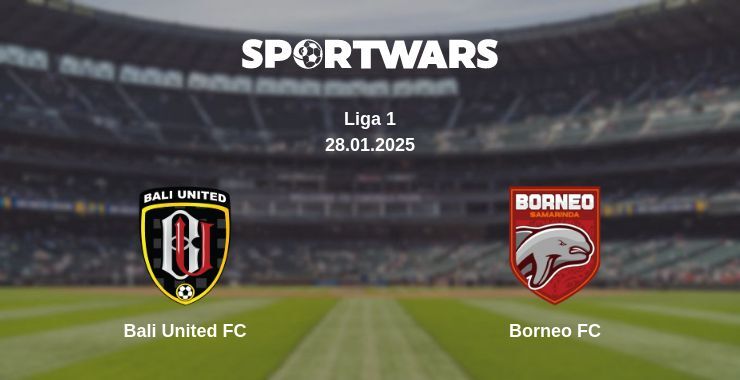 Bali United FC — Borneo FC дивитись онлайн пряму трансляцію, 28.01.2025