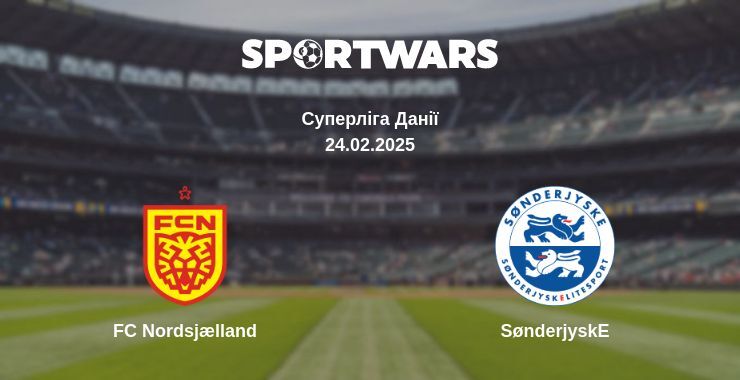 FC Nordsjælland — SønderjyskE дивитись онлайн пряму трансляцію, 23.02.2025