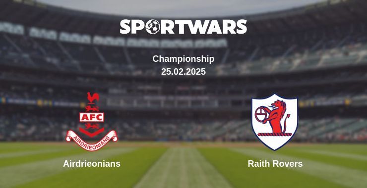 Airdrieonians — Raith Rovers дивитись онлайн пряму трансляцію, 25.02.2025