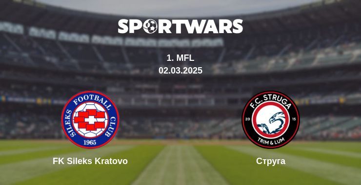 FK Sileks Kratovo — Струга дивитись онлайн пряму трансляцію, 02.03.2025