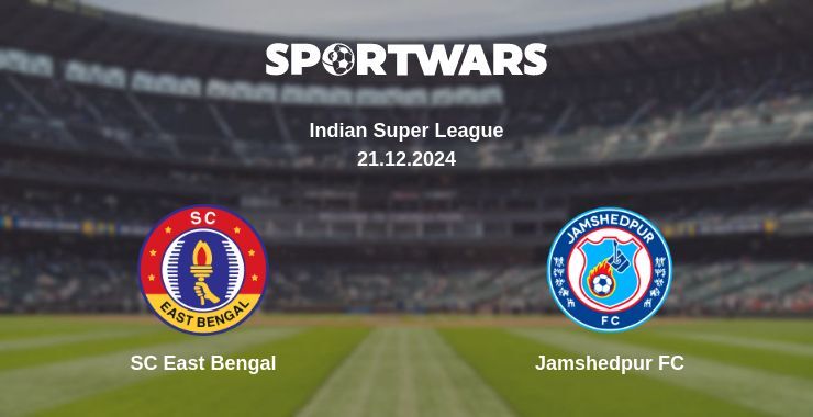 SC East Bengal — Jamshedpur FC дивитись онлайн безкоштовно 21.12.2024