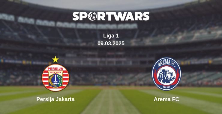 Persija Jakarta — Arema FC дивитись онлайн пряму трансляцію, 09.03.2025