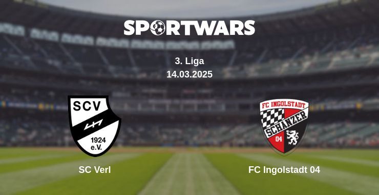 SC Verl — FC Ingolstadt 04 дивитись онлайн пряму трансляцію, 14.03.2025