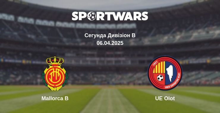 Mallorca B — UE Olot дивитись онлайн пряму трансляцію, 06.04.2025