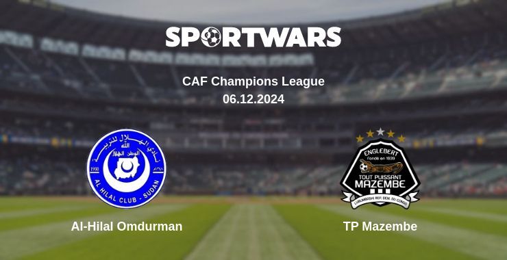 Al-Hilal Omdurman — TP Mazembe дивитись онлайн безкоштовно 06.12.2024