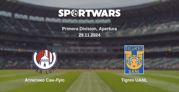 Результат матчу Атлетико Сан-Луїс — Tigres UANL, 29.11.2024