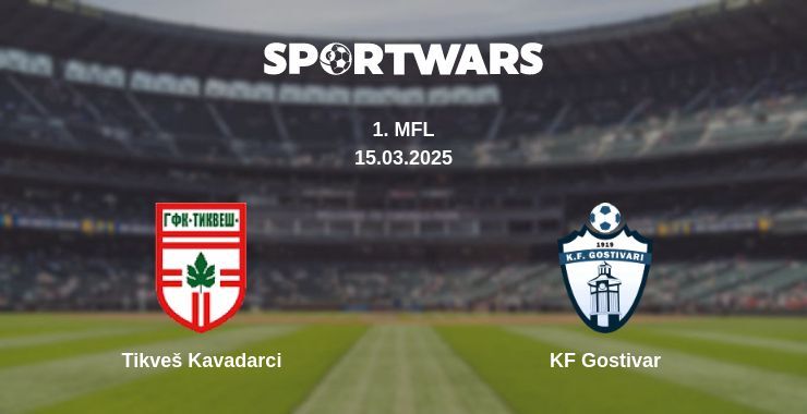 Tikveš Kavadarci - KF Gostivar дивитись онлайн пряму трансляцію