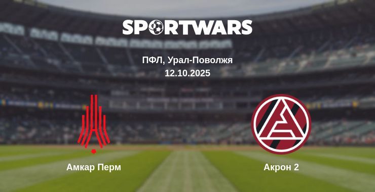 Амкар Перм - Акрон 2 дивитись онлайн пряму трансляцію