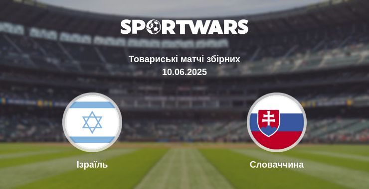 Ізраїль - Словаччина дивитись онлайн пряму трансляцію