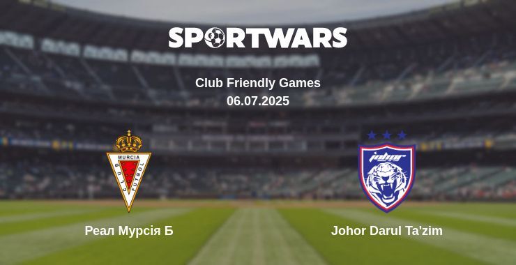 Реал Мурсія Б - Johor Darul Ta'zim дивитись онлайн пряму трансляцію